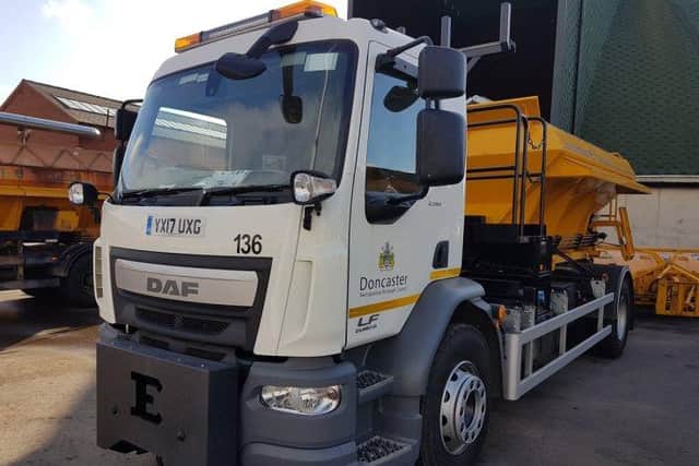 Gritter ready for action