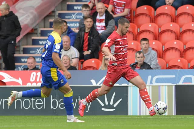Tommy Rowe could miss Doncaster Rovers' trip to Sheffield Wednesday