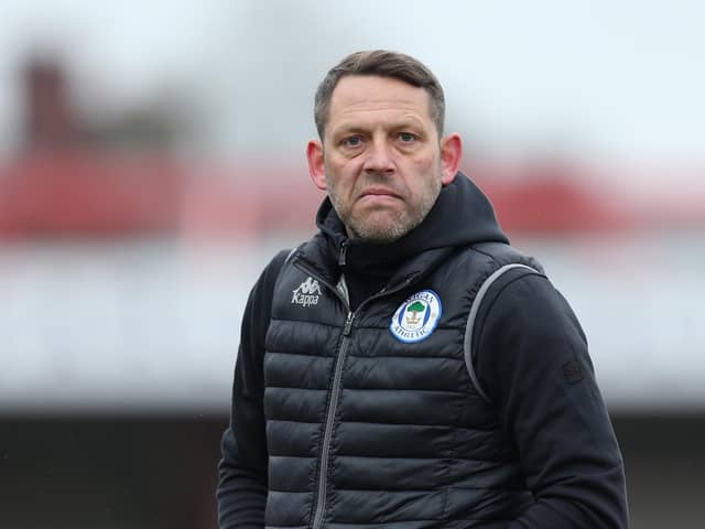 Wigan Athletic boss Leam Richardson