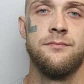 Brad Presley, 29, is wanted in connection with an armed robbery in Goldthorpe, Barnsley, on December 14. Anyone who sees Presley is asked not to approach him and instead call 999, quoting incident number 802 of December 14.