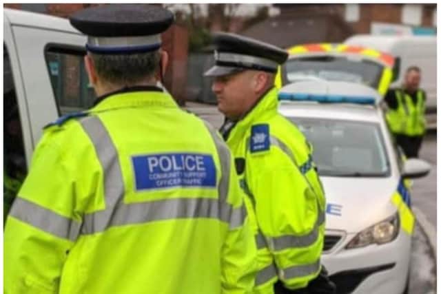 Police carried out a series of drug raids in Doncaster.