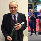 Staff held a minute's applause for Dr Medhat Atalla.