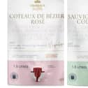 Aldi launches new 1.5l Sauvignon Blanc Colombard and Cotéaux De Beziers Rosé wine pouches for summer .