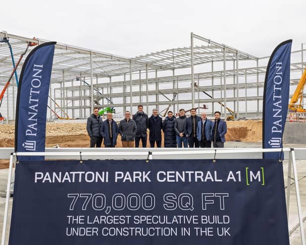 Panattoni Park Central A1(M) near Junction 34 offers 770,000 sq ft with direct access to last-mile delivery and supply chains