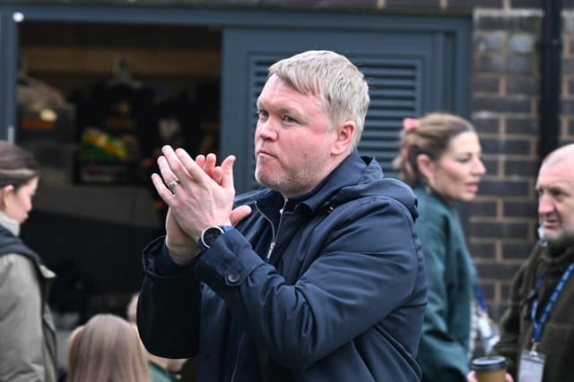 Die knappe Zwei-Wort-Reaktion von Doncaster Rovers-Trainer Grant McCann ...