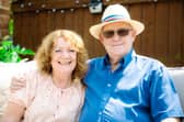 Frank Jackson is pictured with his wife Anita.