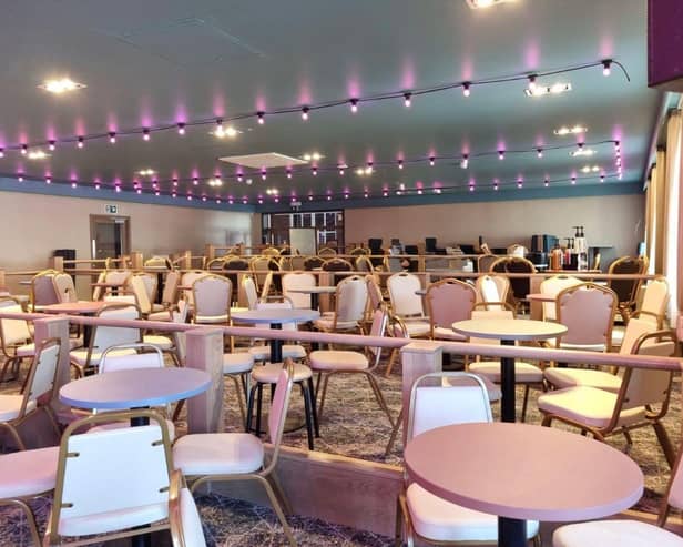 The totally refurbished Pavilion Theatre at Skirlington Coast Yorkshire.