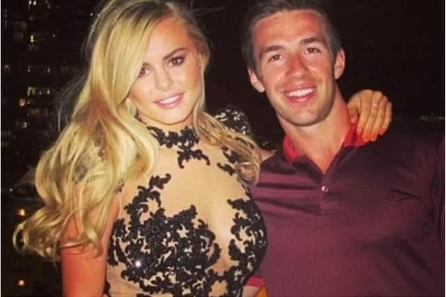 Michael Murray with his partner Anna. (Photo: Michael Murray/Twitter).