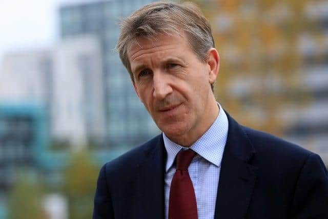 Dan Jarvis, Mayor of the Sheffield City Region.