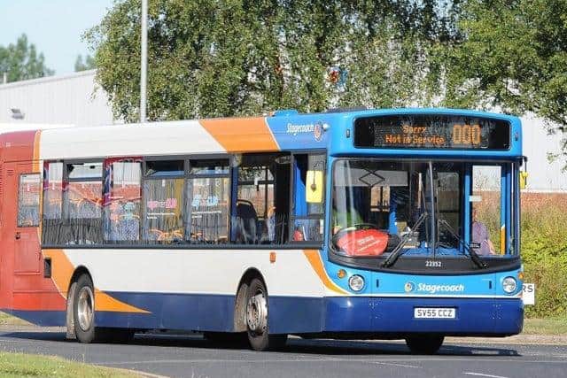 Timetables for Stagecoach and First buses will change