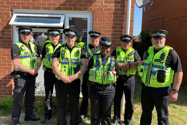 Doncaster South NPT held three days of action in Denaby and Conisbrough