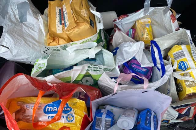 Muslim women in Doncaster rally to combat hygiene poverty.