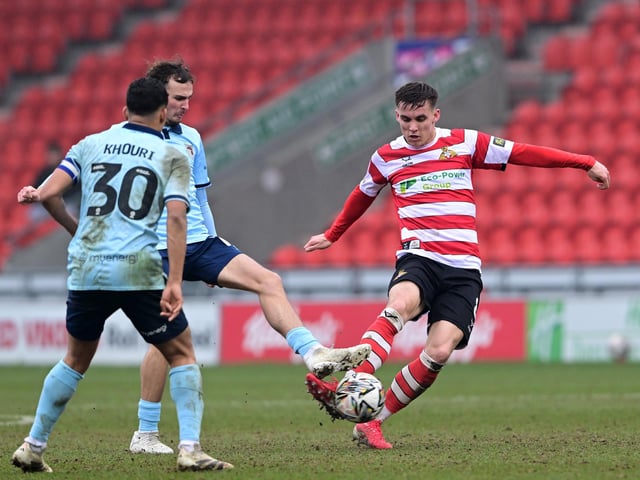 Tenacious at the base of midfield, content to mop up any bits and pieces - as shown by the fact he racked up most tackles of any Rovers player.