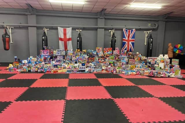 882 toys were donated to The Salvation Army by The Doncaster Toy Appeal 2020.