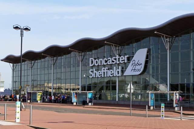 Doncaster Shweffield Airport back in 2020.