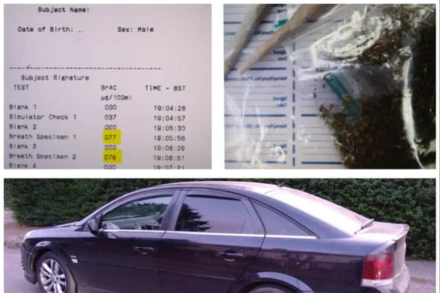Police pulled over drink and drug drivers in Doncaster over the weekend.