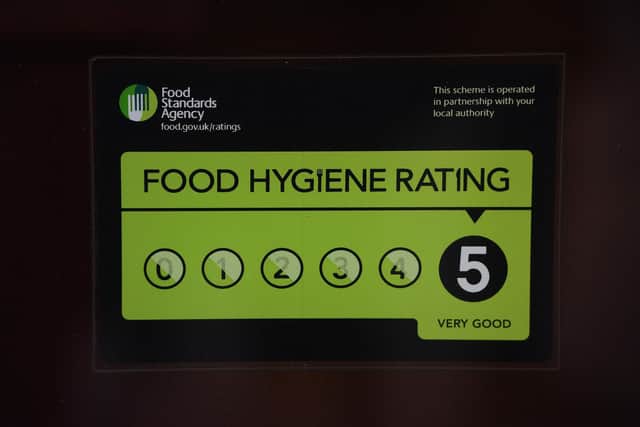 Food hygiene ratings handed to six Doncaster establishments.