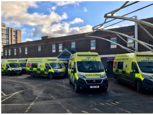 Doncaster's A&E department has been exceptionally busy in recent days.