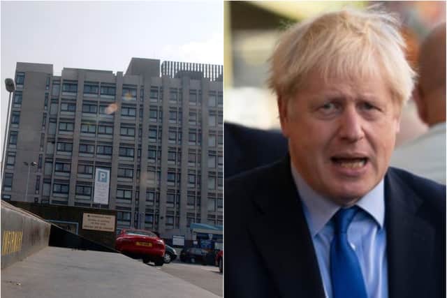 Boris Johnson has spent the night in hospital while it was confirmed the number of deaths in Doncaster has risen. (Photo: Getty).