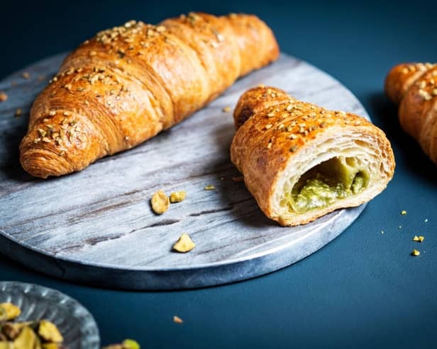 Bakery Boom: Asda launches NEW Pistachio Filled Croissant as pastry purchases soar.