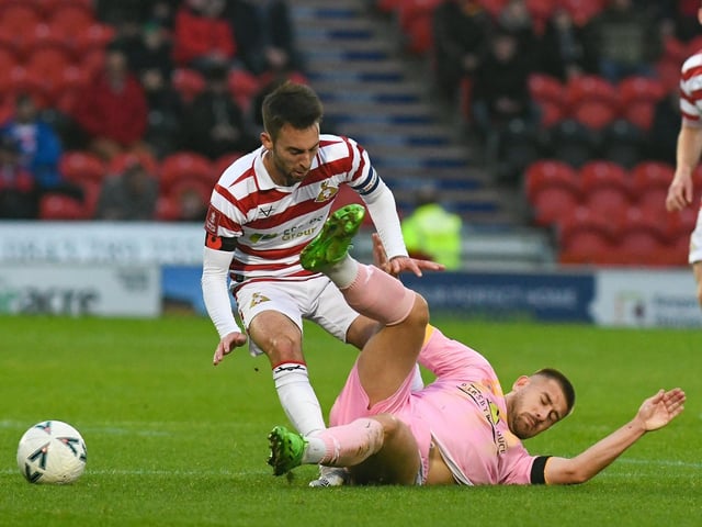 Got Doncaster ticking from the base of midfield.