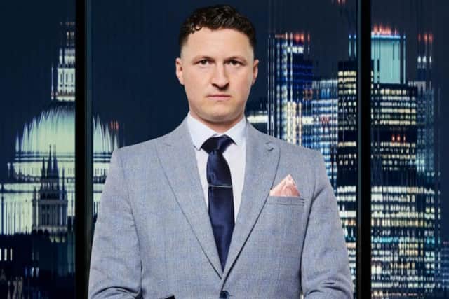 Doncaster's Levi Hague was missing from The Apprentice. (Photo: BBC).