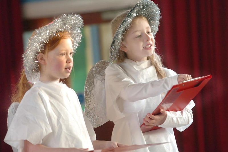 A wonderful scene from the school's Nativity 13 years ago. Does this bring back great memories?