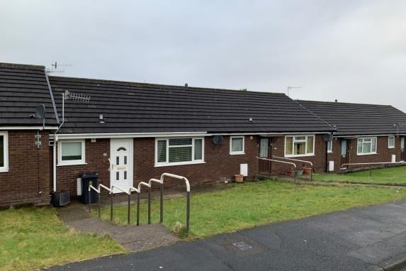 This well-presented, one-bedroom, terrace bungalow is on the market for £95,000 with Entwistle Green.