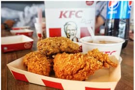 A Doncaster KFC branch has been given a two out of five star food hygiene rating.