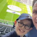 Darius Henderson and son