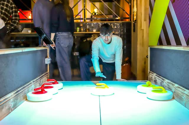 Ice-free curling at King Pins