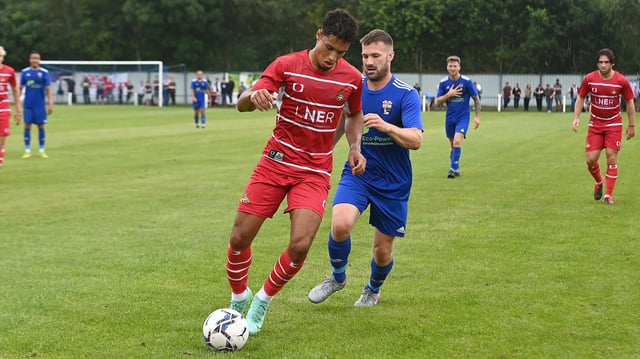 Kyle Knoyle impressed during Rovers' friendly at Rossington Main. Picture: Andrew Roe/AHPIX