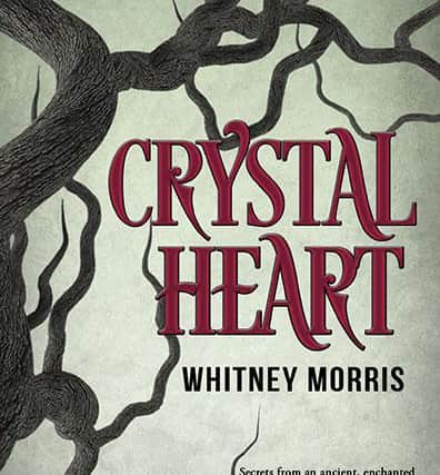 The book is called 'Crystal Heart' and will be released on September 22.