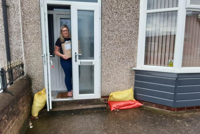 Doncaster flood alert Hannah Booth