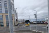 Emergency services were called to Chappell Drive in Doncaster city centre.