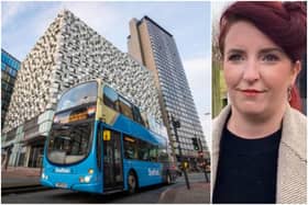 Shadow Secretary of State for Transport and Sheffield Heeley MP Louise Haigh speaking to the Local Democracy Reporting Service that First and Stagecoach had to start taking some responsibility for the 'managed decline' in bus services across South Yorkshire. Credit: George Torr/LDRS