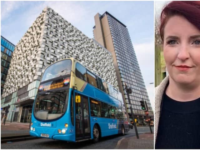 Shadow Secretary of State for Transport and Sheffield Heeley MP Louise Haigh speaking to the Local Democracy Reporting Service that First and Stagecoach had to start taking some responsibility for the 'managed decline' in bus services across South Yorkshire. Credit: George Torr/LDRS