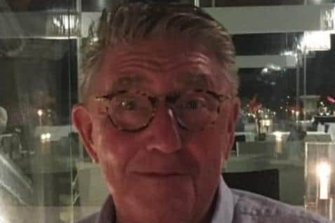 Pictured is Alan Westerman who died aged 74 after he was struck by a dangerous driver on Melton Road, Sprotbrough, Doncaster, while he was walking his dog.