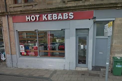 Pass: Hot Kebabs at 20a Melville Street, Falkirk.
Rated on November 5