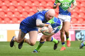 Tom Halliday scored the Dons' opening try. Picture: Howard Roe/AHPIX.com