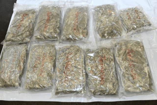Police seized £2 million worth of cannabis in two separate raids, including one in Doncaster.