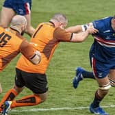 Doncaster Knights' Matt Challinor back in January (Picture: Tony Johnson)