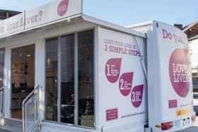 Members of the public can visit the mobile unit from 10am to 4pm at Clock Corner, outside the Frenchgate Shopping Centre on October 6.