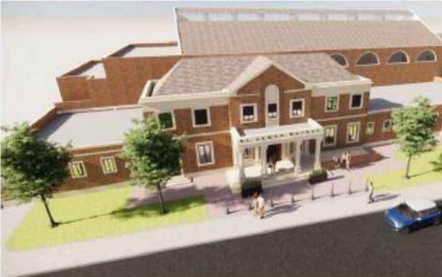 An artist's impression of the planned renovation of St James' Baths