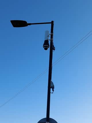 One of the cameras that will be installed outside Doncaster schools to catch problem parkers