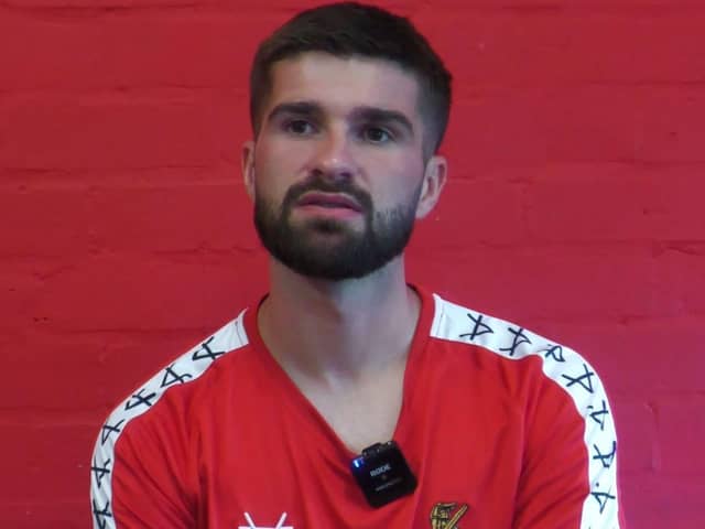 Brandon Fleming has joined Rovers on loan until the end of the season.