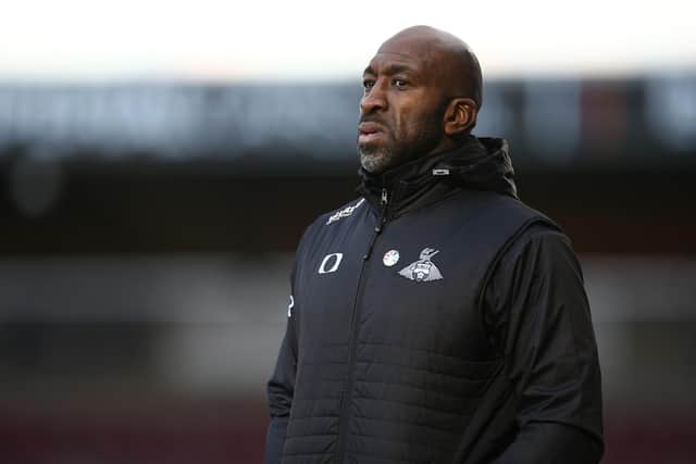 Darren Moore has left Doncaster Rovers to take over as manager at Sheffield Wednesday. (Photo by Pete Norton/Getty Images)