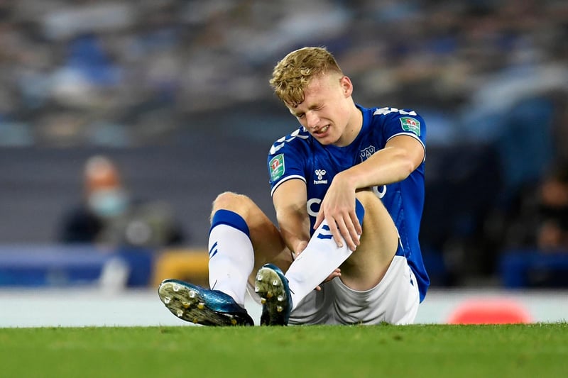 Still just 19, Branthwaite was plucked from Carlisle by Everton after a handful of games in League Two and made his senior debut against United, in a 1-0 Everton win. He spent time last season on loan at Blackburn Rovers before an ankle injury prematurely ended his spell at Ewood Park