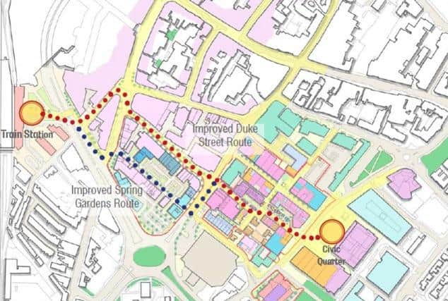 Doncasters Future High Streets Bid New Routes From Transport Interchange To The Civic And Cultural Quarter