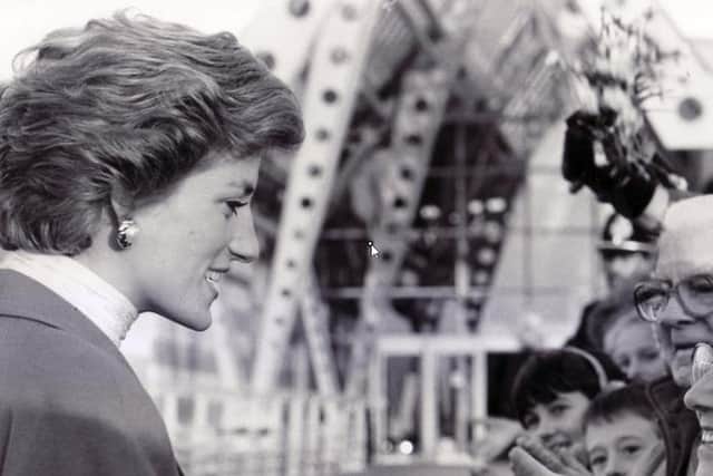 Princess Diana at The Dome in 1989.